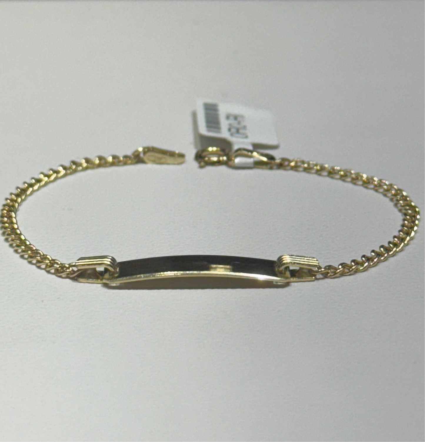 10k Baby ID Bracelet Cuban