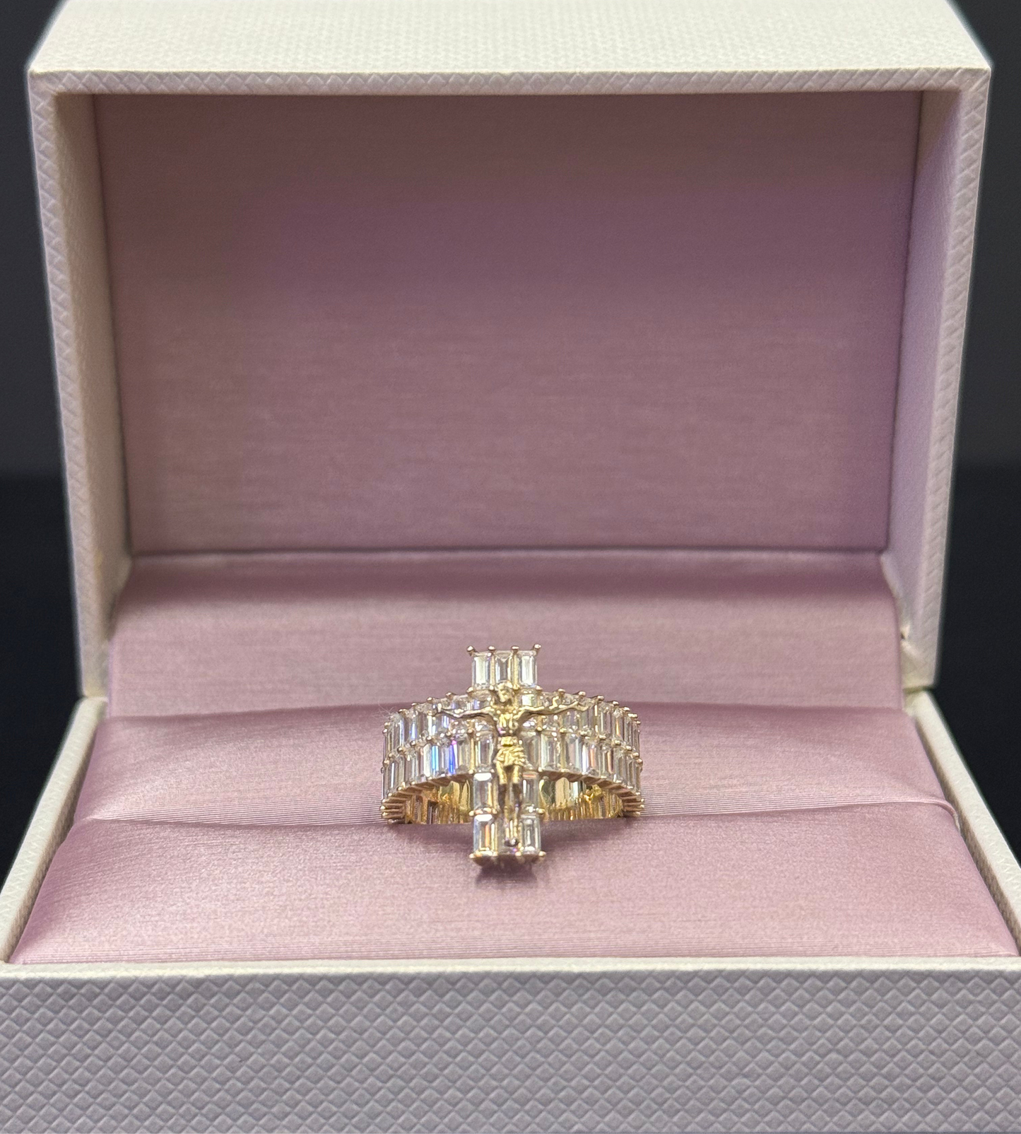 14k Cross Ring