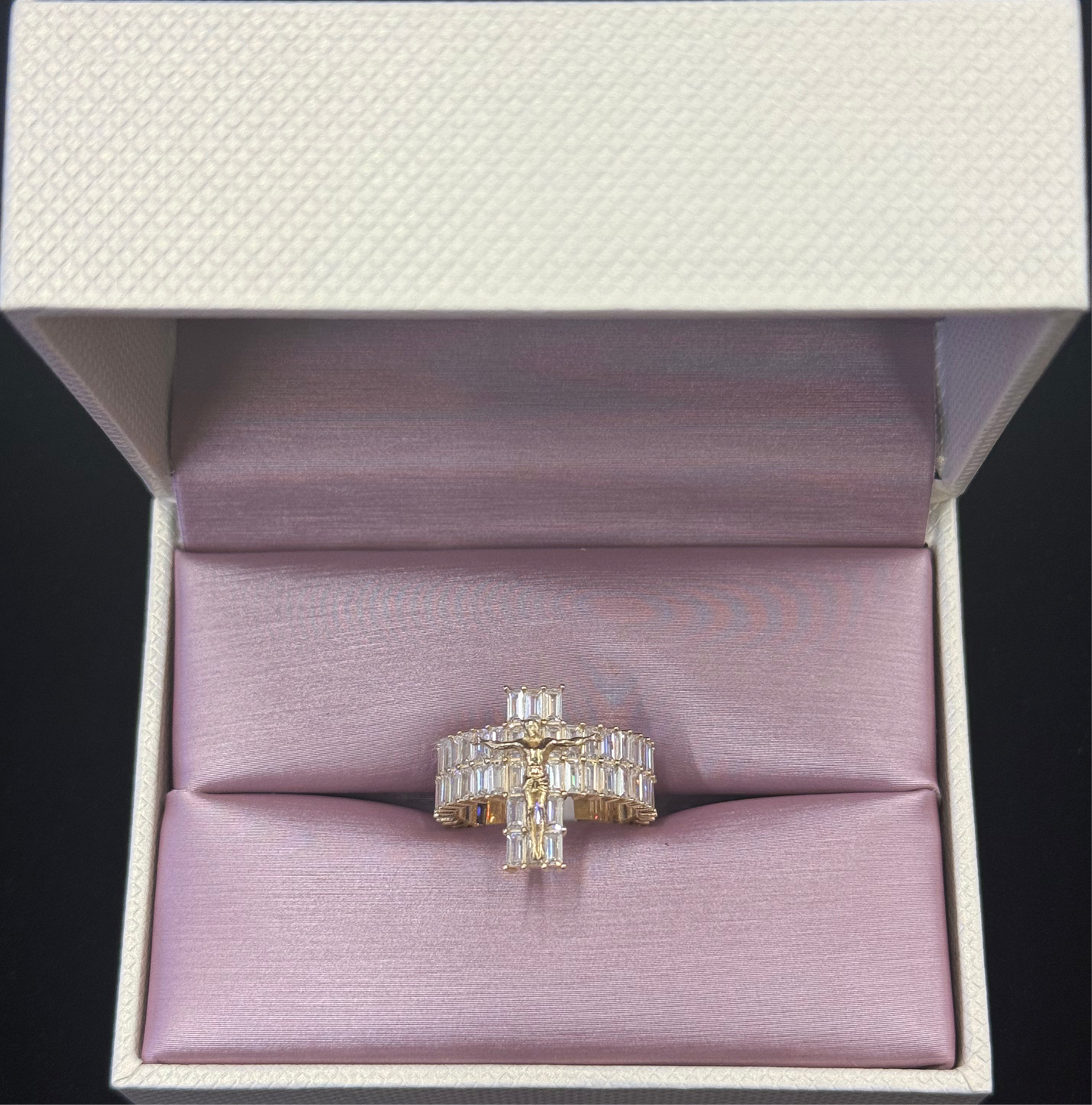 14k Cross Ring