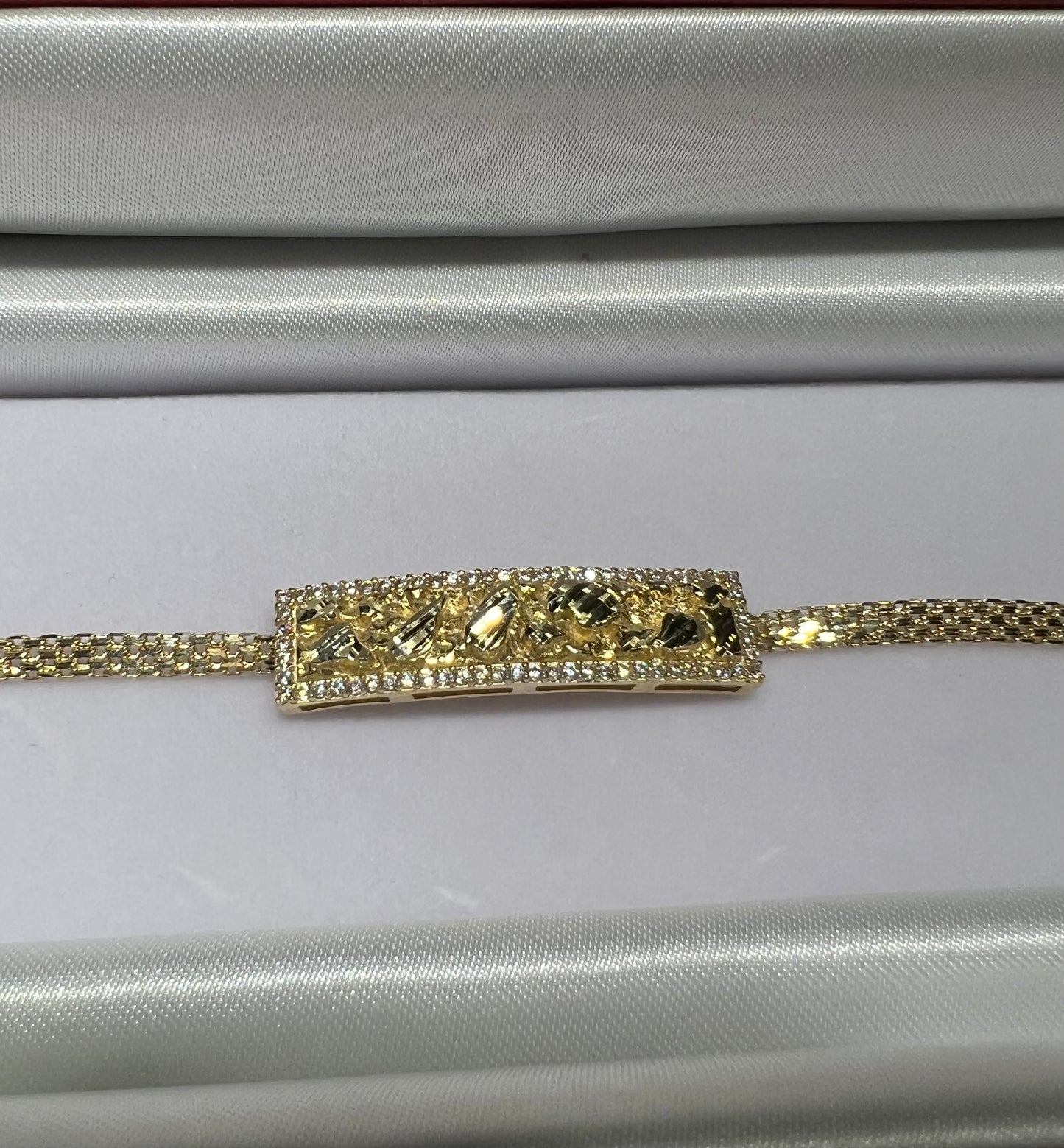 14k Nugget Bracelet