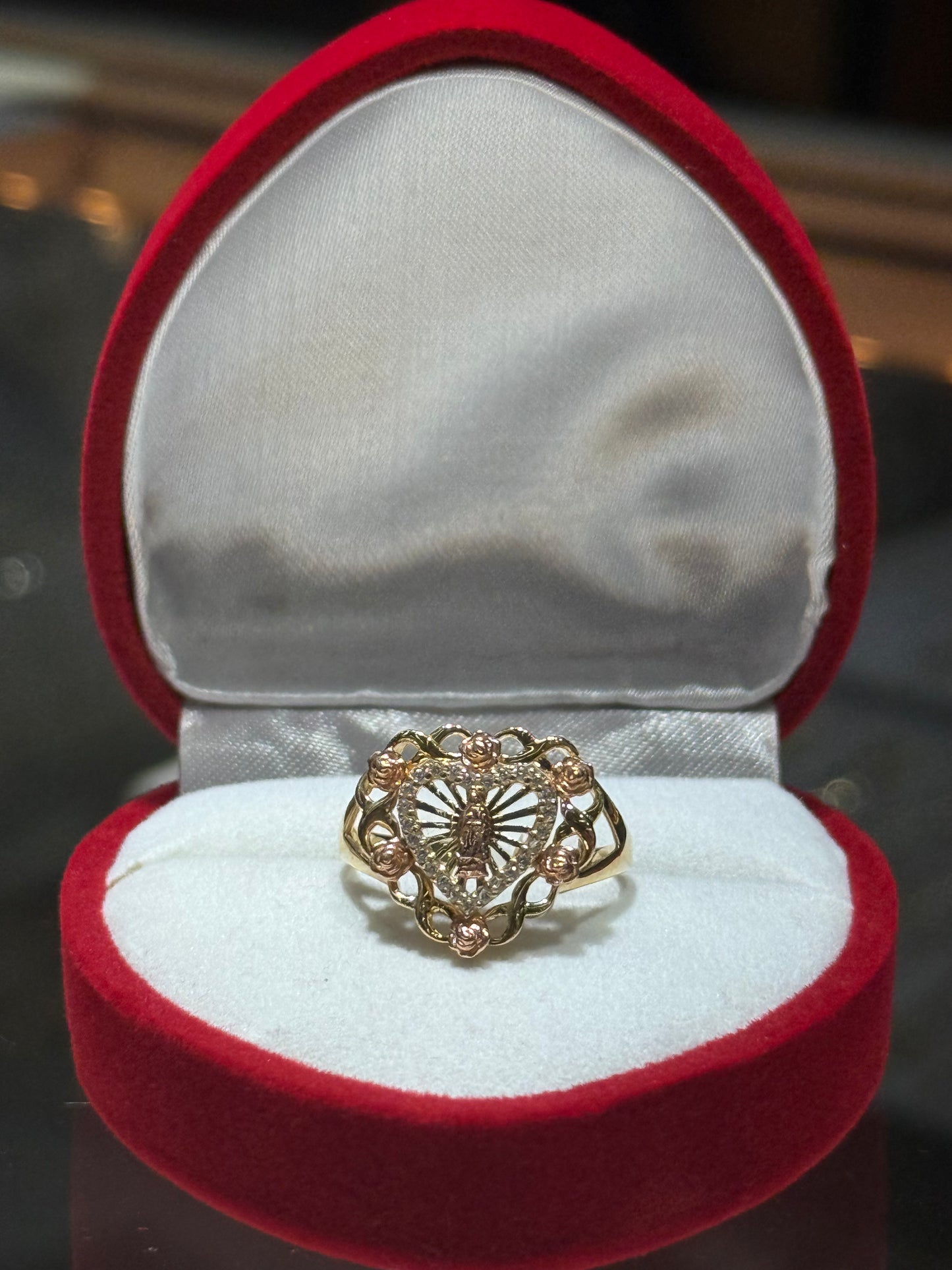 14k Virgencita Ring