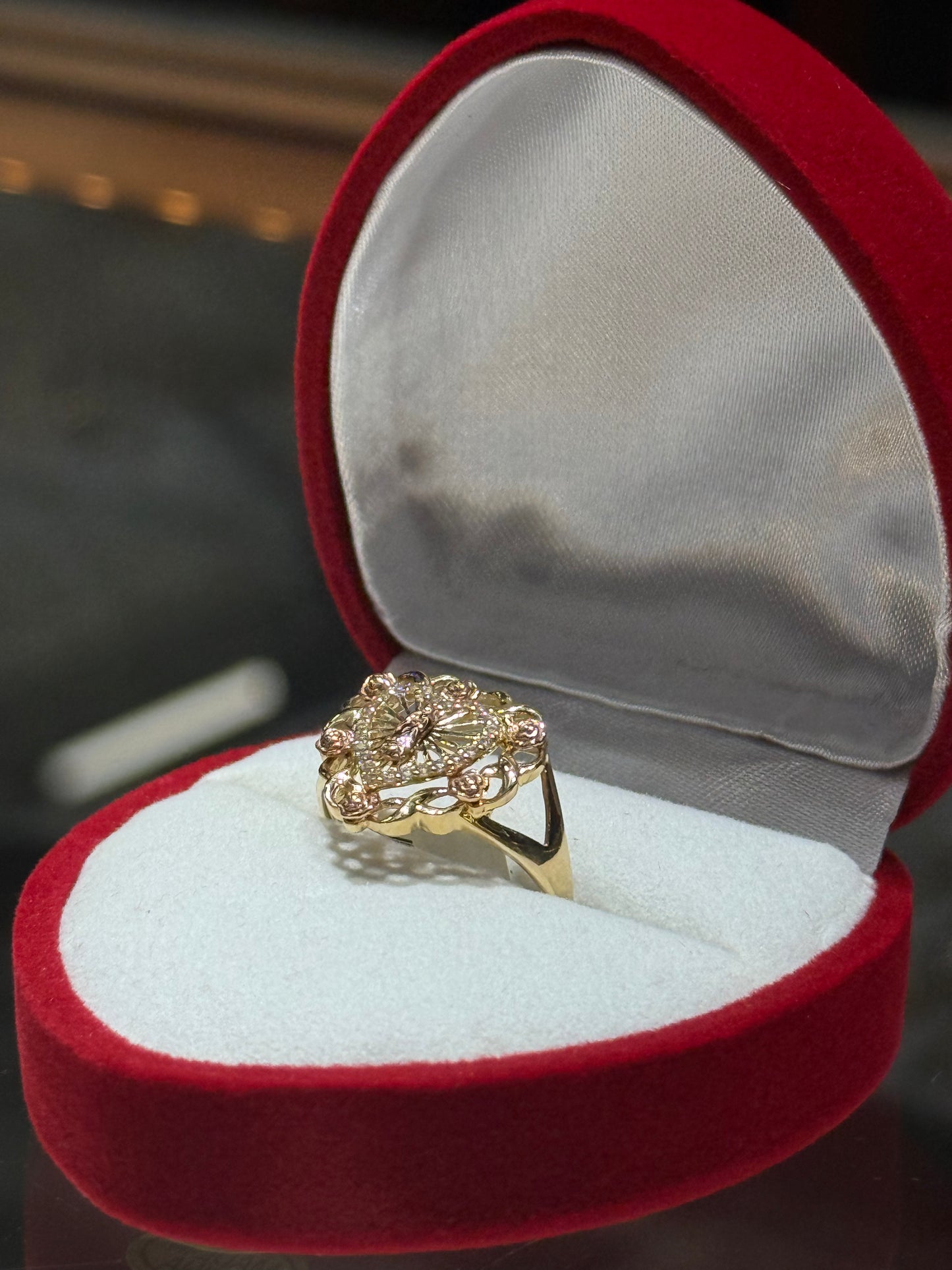 14k Virgencita Ring