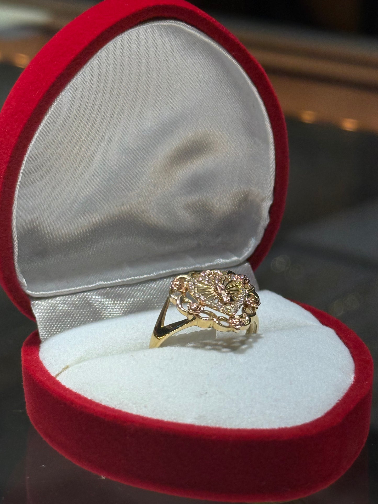 14k Virgencita Ring