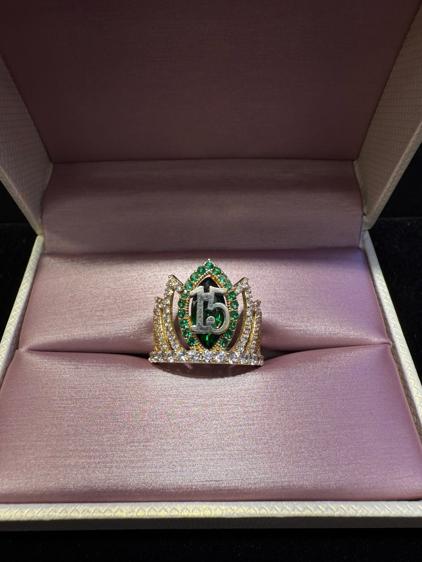 Quince Crown Ring