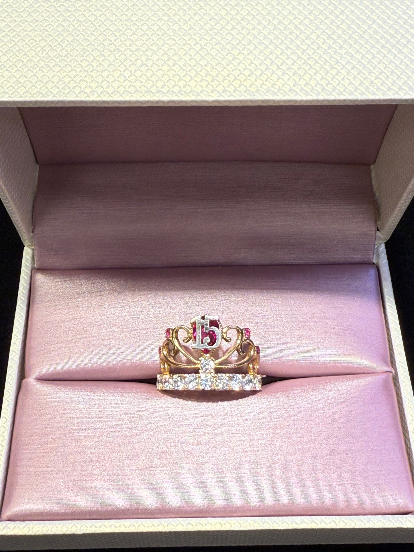 Quince Crown Ring