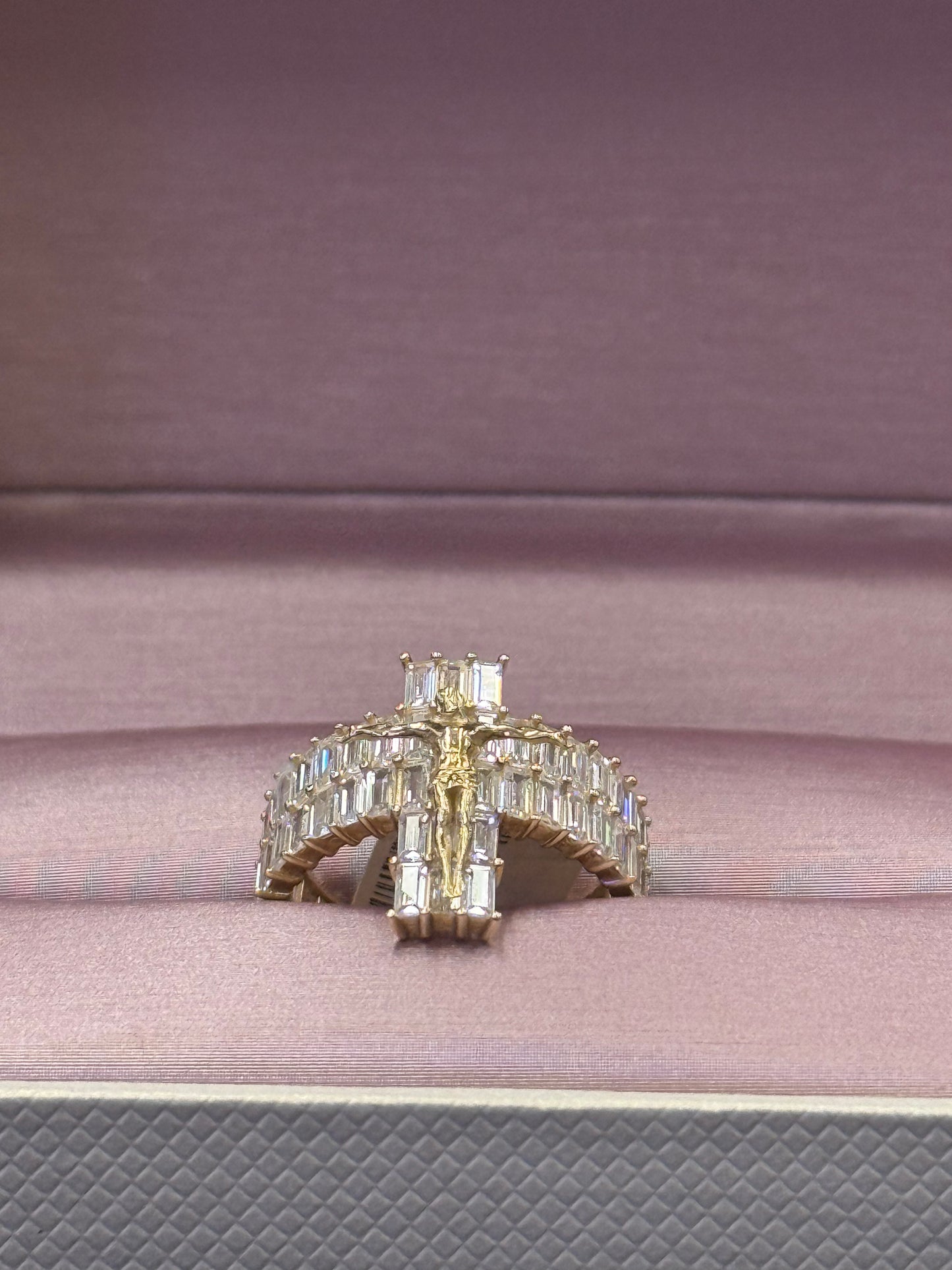 14k Cross Ring