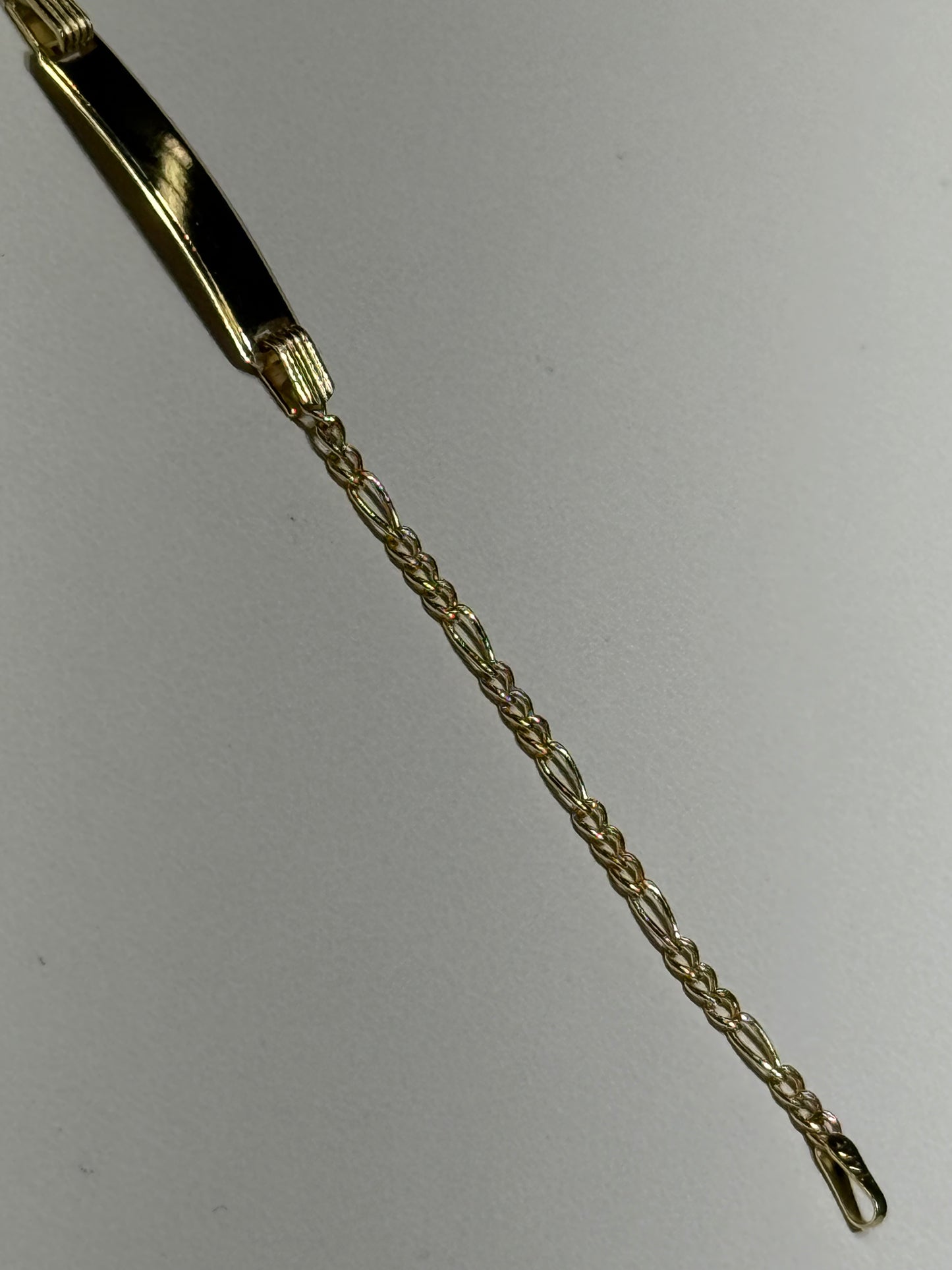 14k Baby ID Bracelet Figuero