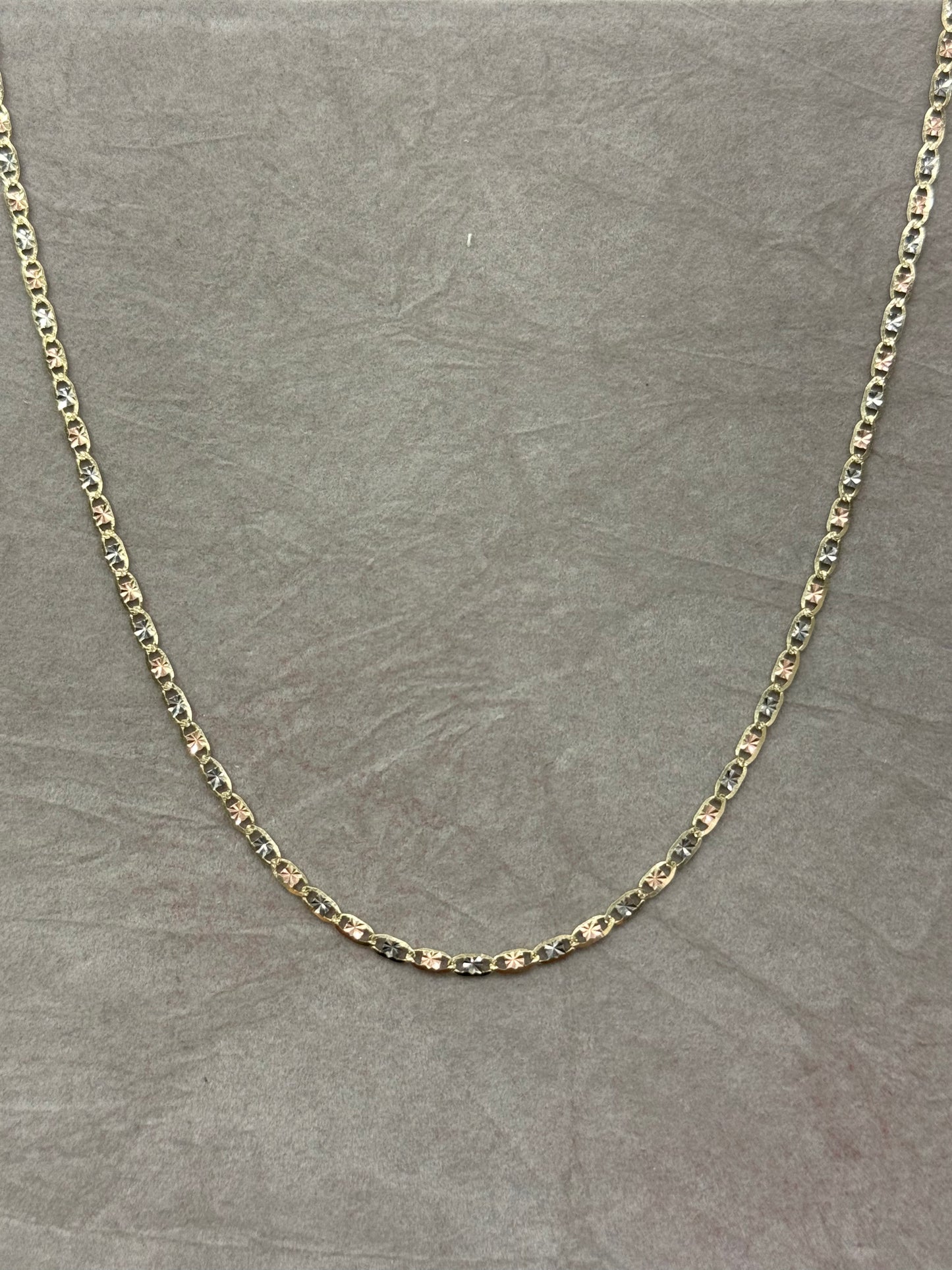 14k Valentino with Star Chain