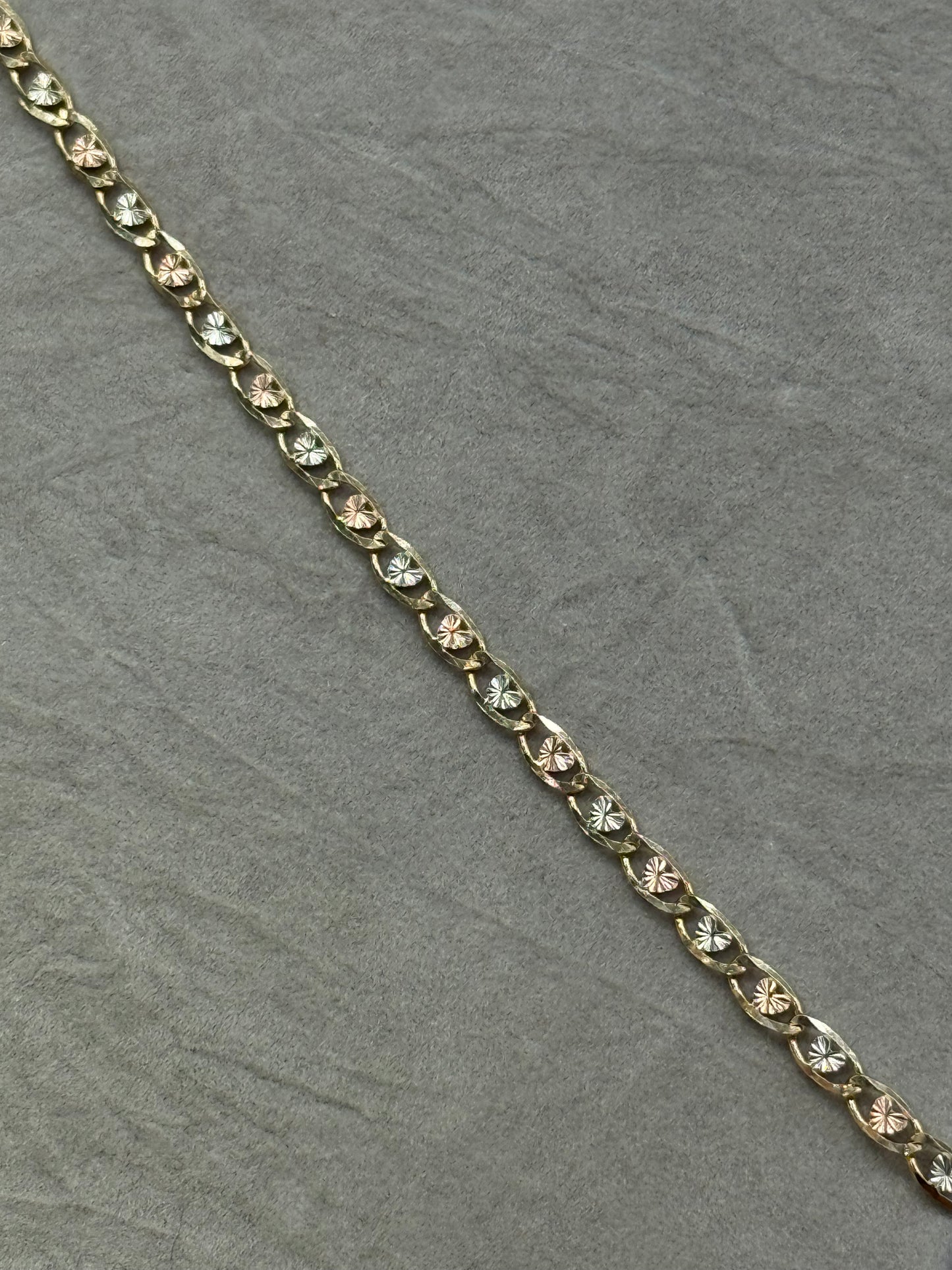 14k Heart Valentino Chain