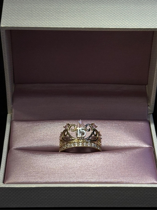 Quince Crown Ring