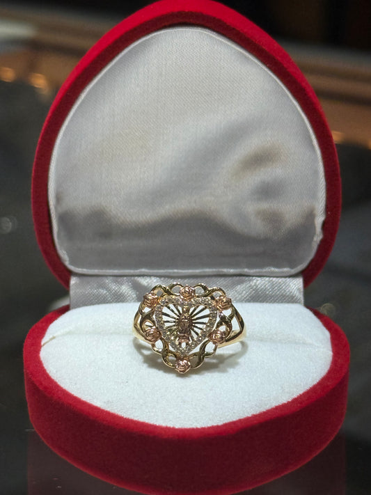 14k Virgencita Ring