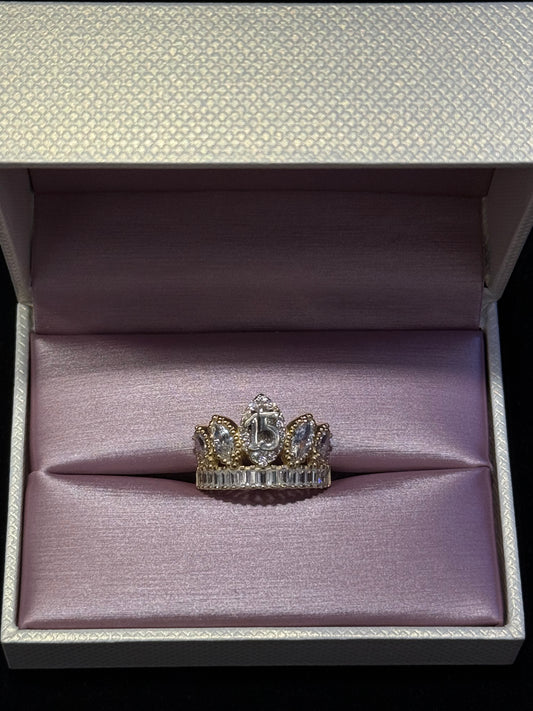 Quince Crown Ring