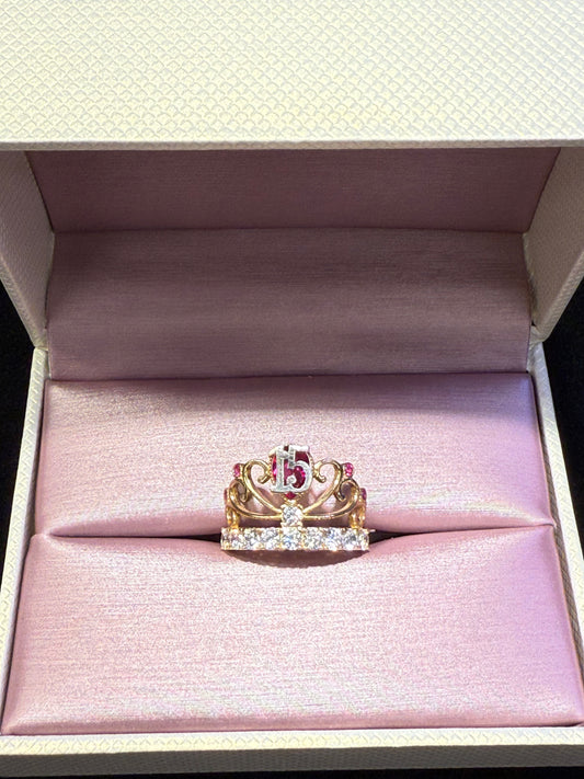 Quince Crown Ring