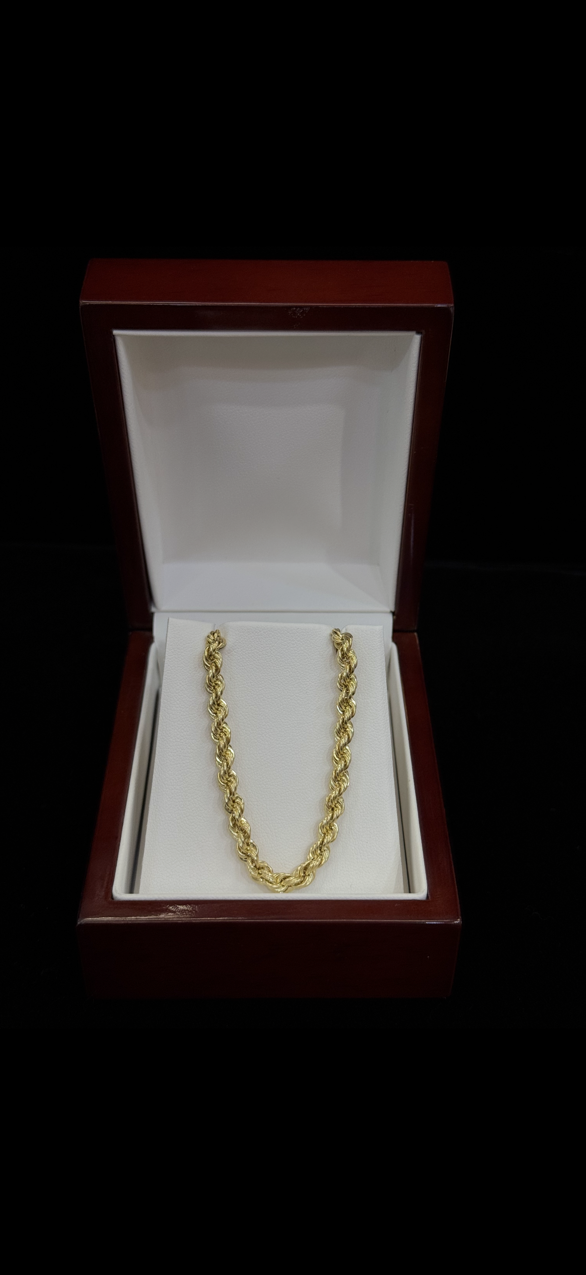 10k Hallow Rope Chain 4.7mm